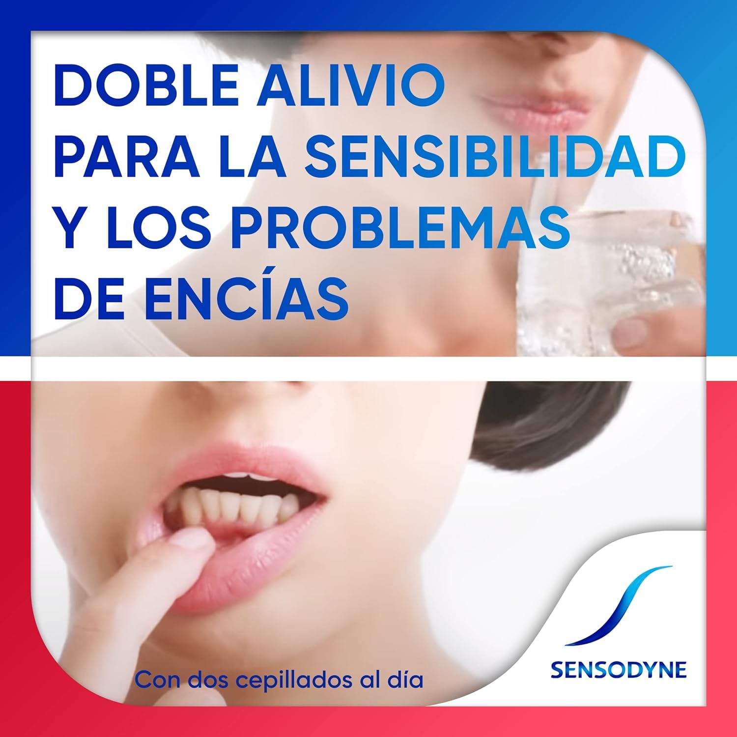 Sensodyne Sensibilidad y Encías Pasta Dental Blanqueante, Pack 4x75 ml | Pasta dientes sensibilidad y encías, blanqueante, uso diario, fluoruro, alivio sensibilidad, salud encías, pack familiar