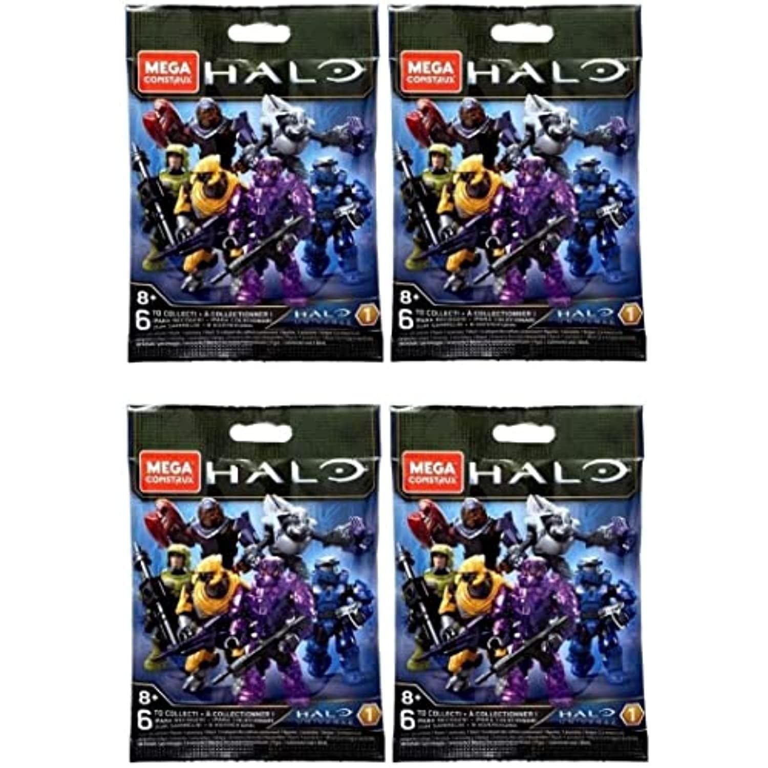新品未使用　メガコンストラックス HALO 20周年記念 フィギュア パック Amazon.com: Mega Construx Halo Universe Series 1 Blind Bag Mini
