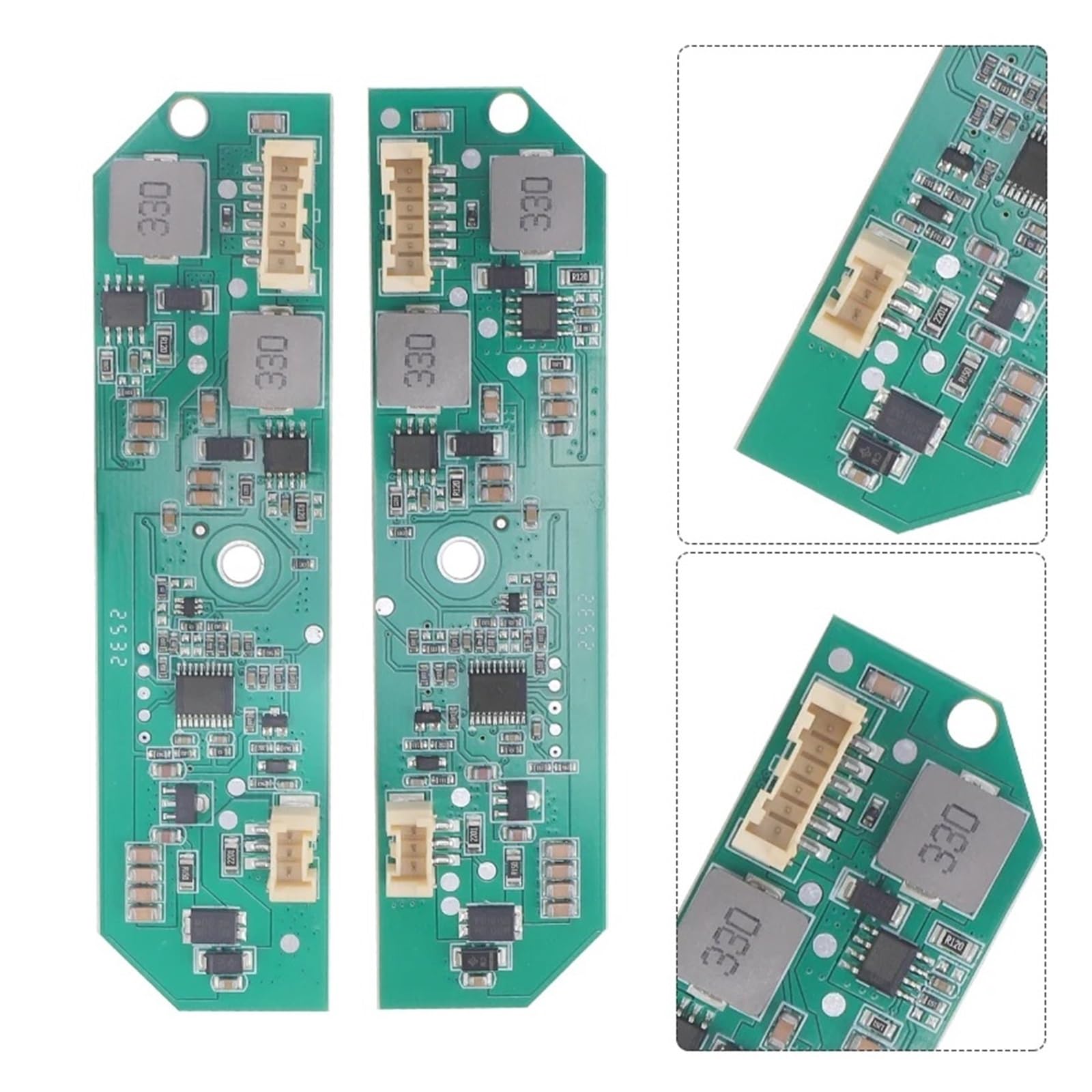 Módulo De Faros Faro para unidad de control ocular para LED, módulo luz diurna, balastro para(1pc Right)