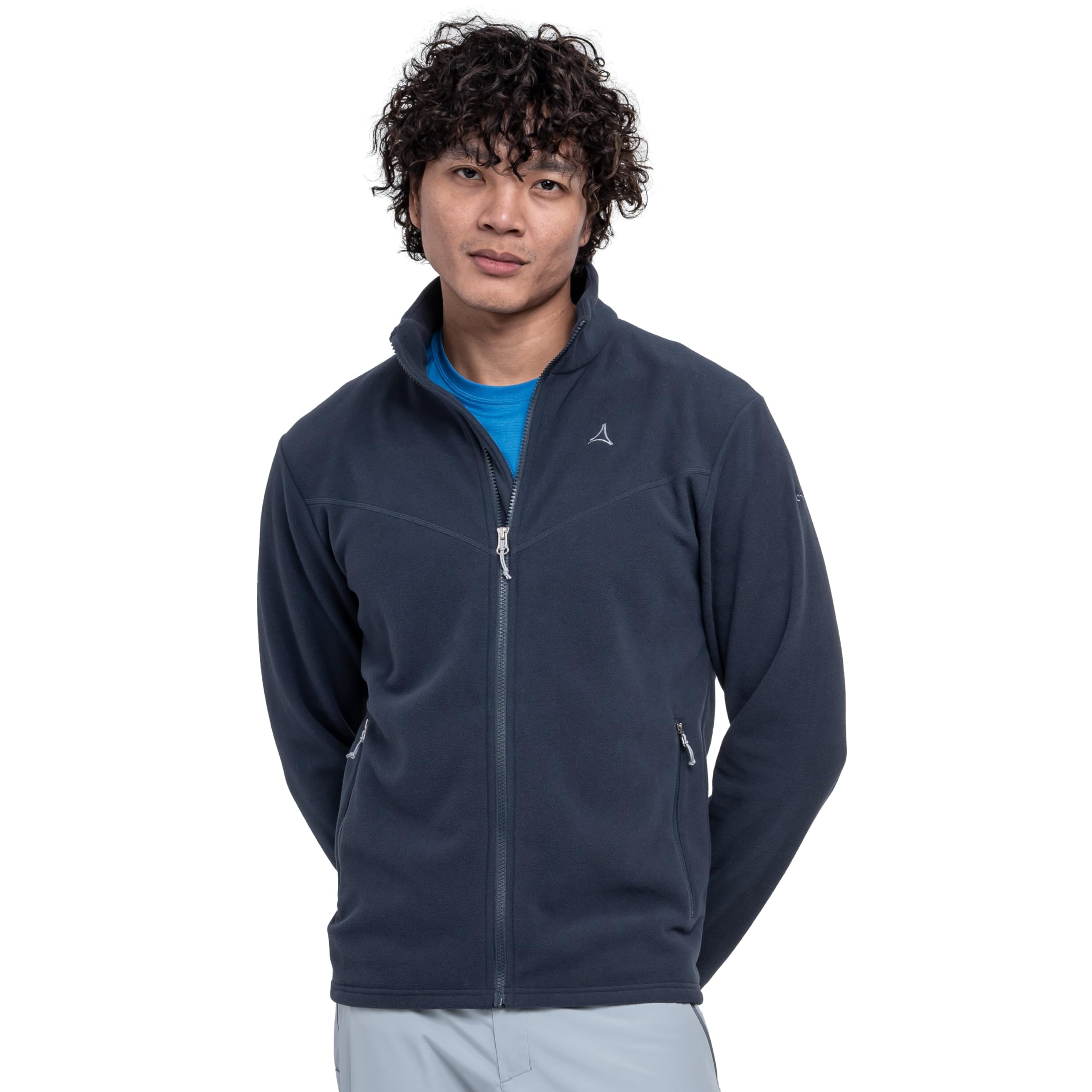 Schöffel Herren, Fleece Jk Style Qutang MNS, warme Outdoor Fleecejacke mit 2-Wege-Stretch aus recyceltem Material, leicht und schnell trocknend