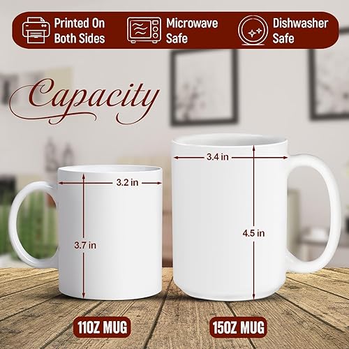 Miniatura 7 de Taza de café escandinava vintage, arte floral nórdico con ciervos, taza de café personalizada con nombre para amantes del arte popular, regalo para