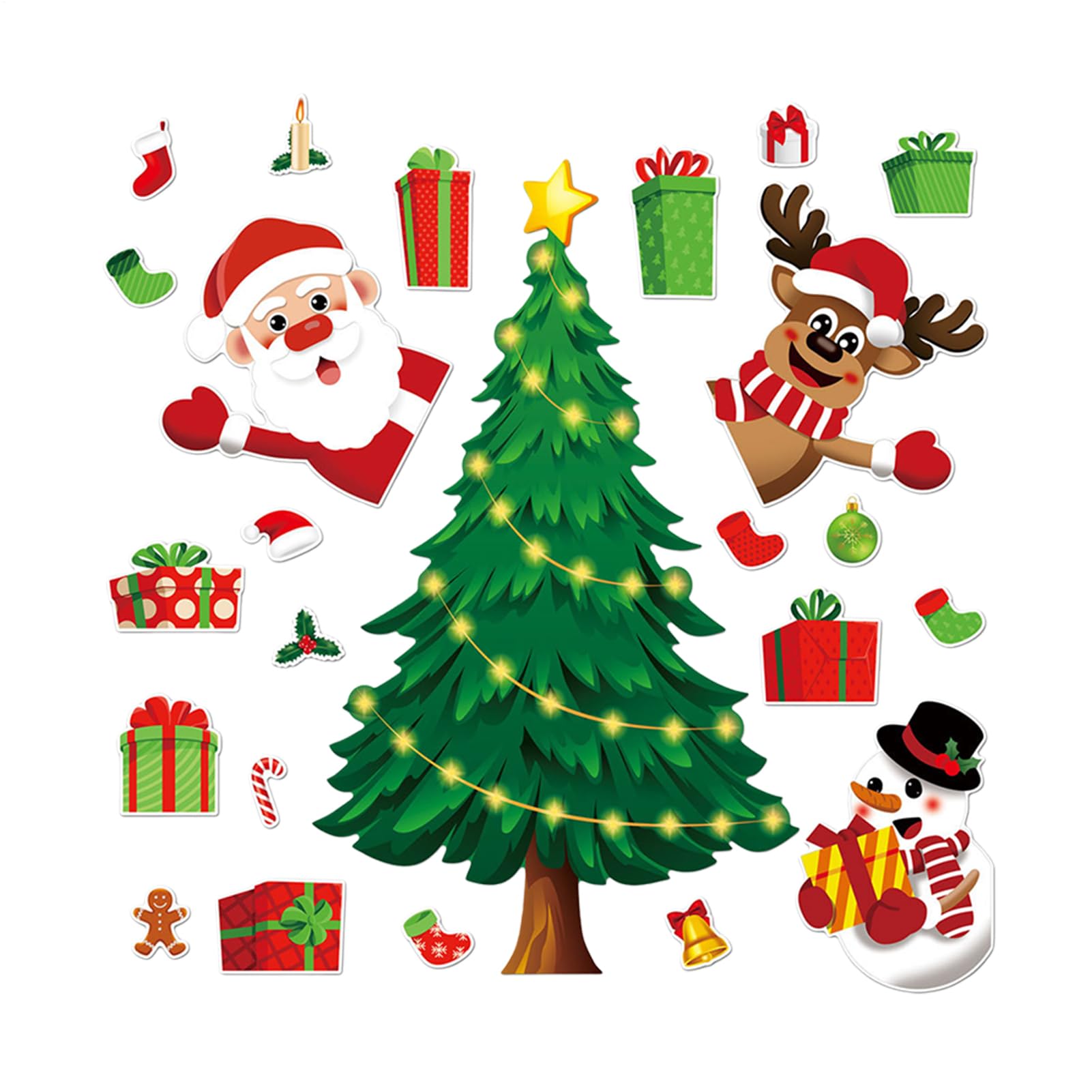Aimants de Noël pour réfrigérateur et cuisine festive