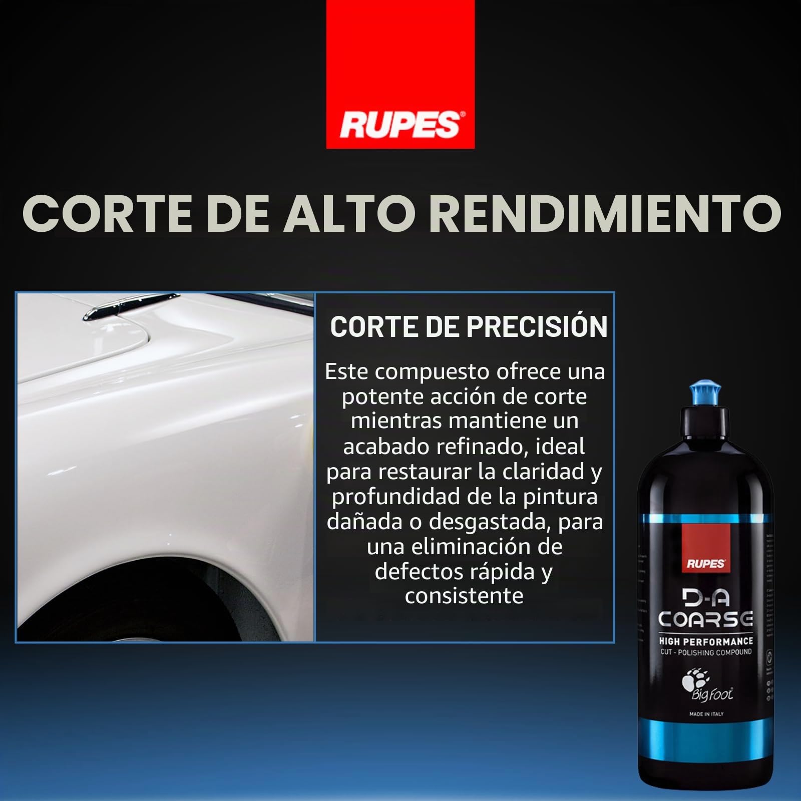 Pulimento RUPES D-A COARSE (1000 ml)