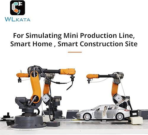 Miniatura 5 de wlkata Mirobot 6DoF Mini brazo robótico industrial Kit profesional programable brazo robótico ligero profesional de escritorio brazo robótico para