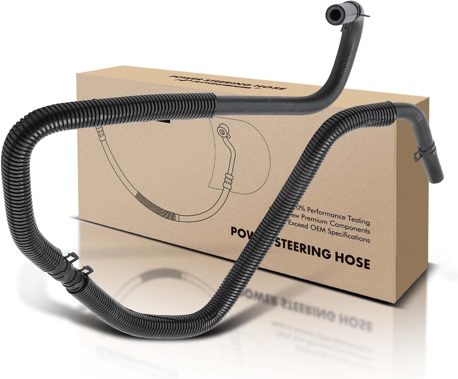 Amazon.com: A-Premium Power Steering Return Hose Line Assembly ...