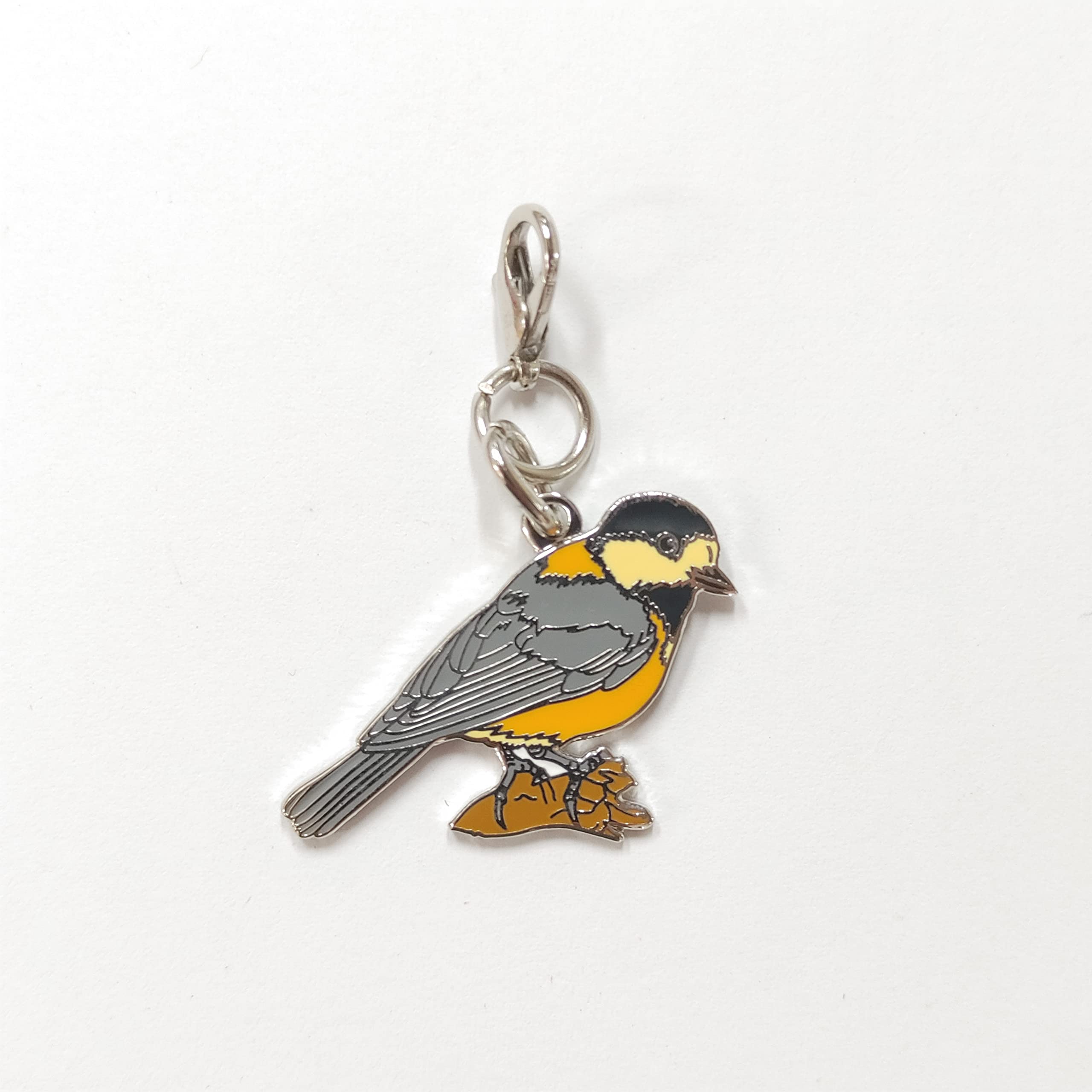 Amazon.co.jp: 野鳥 ヤマガラ ナスカンキーホルダー 野鳥 グッズ 鳥