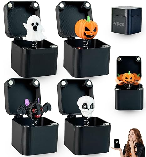 3D Printed Halloween Toy in a Surprise Pop up Gift