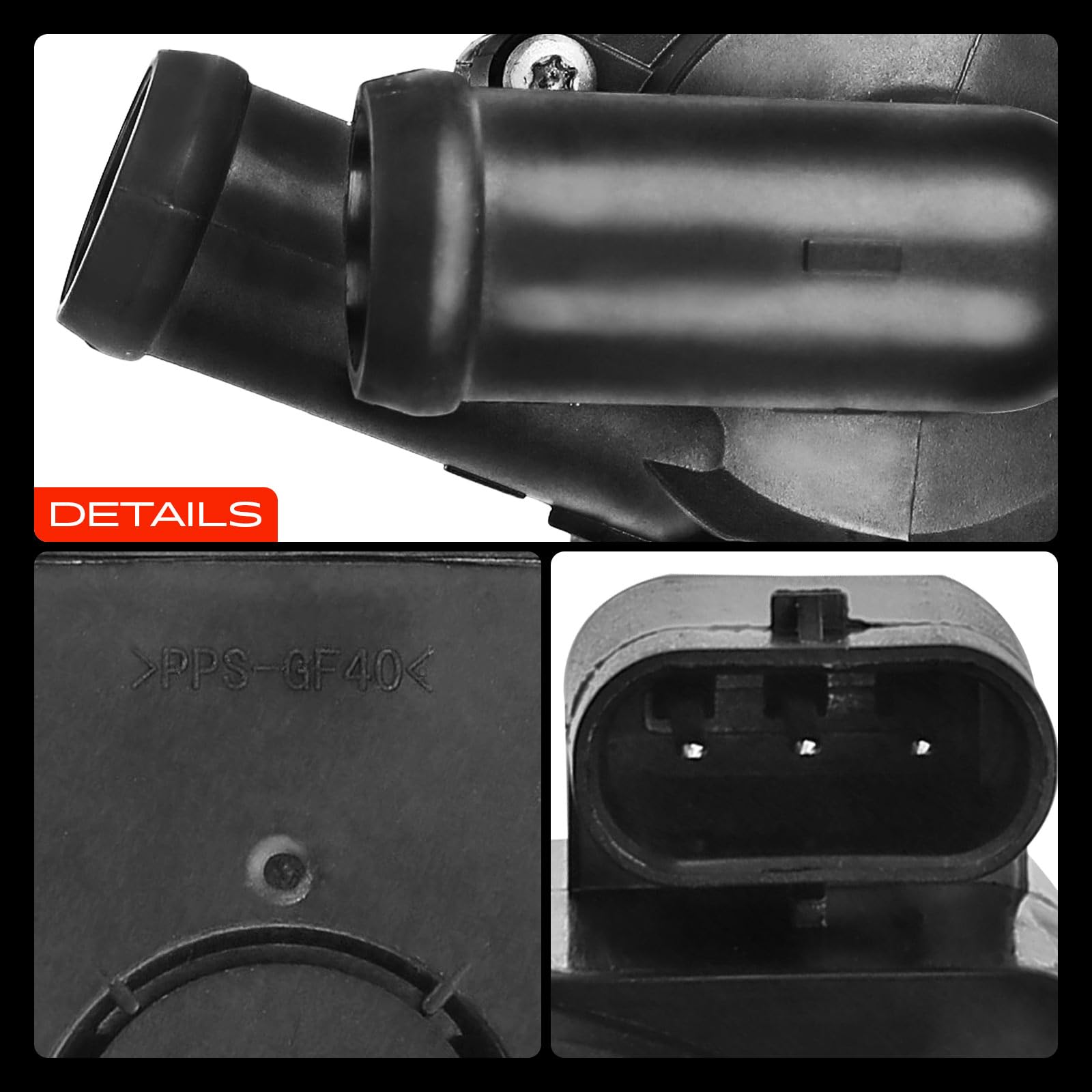 Frankberg Zusatzwasserpumpe Standheizung Kompatibel mit A1 8X 1.6L 2010-2015 A3 8P 1.6L 2.0L 2003-2013 Leon 1P1 1.6L 2.0L 2005-2012 Golf VI 5K1 517 AJ5 1.6L 2.0L 2008-2016