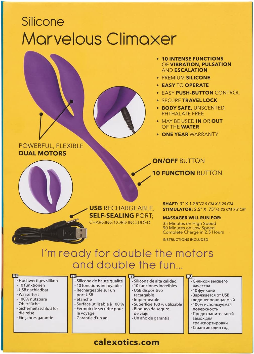 CalExotics Mini Marvels Silicone Marvelous Climaxer