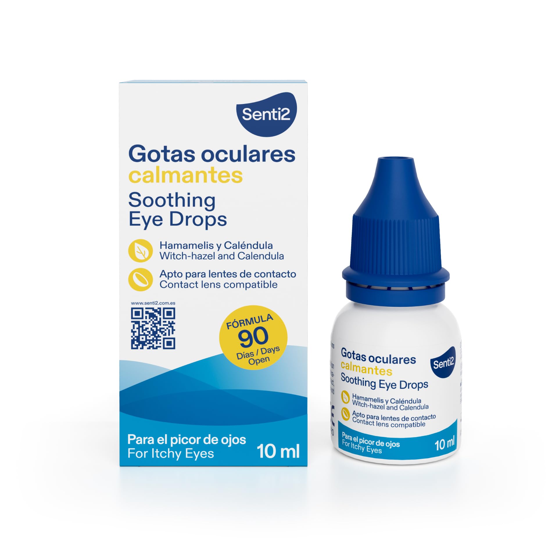 Gotas Oculares Calmantes 10 Ml, preparato liquido da assumere ogni giorno, da dosare secondo le istruzioni d'uso, flacone da 10 ml perfetto per chi desidera una routine di cura semplice e costante ide