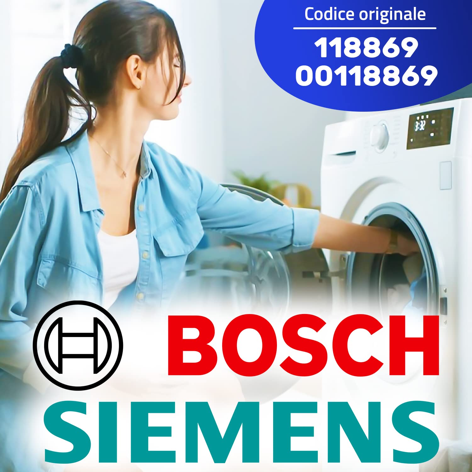 Kit ammortizzatore lavatrice Bosch Siemens Neff 00448032 Kit ammortizzatore lavatrice Bosch Siemens Neff 00448032