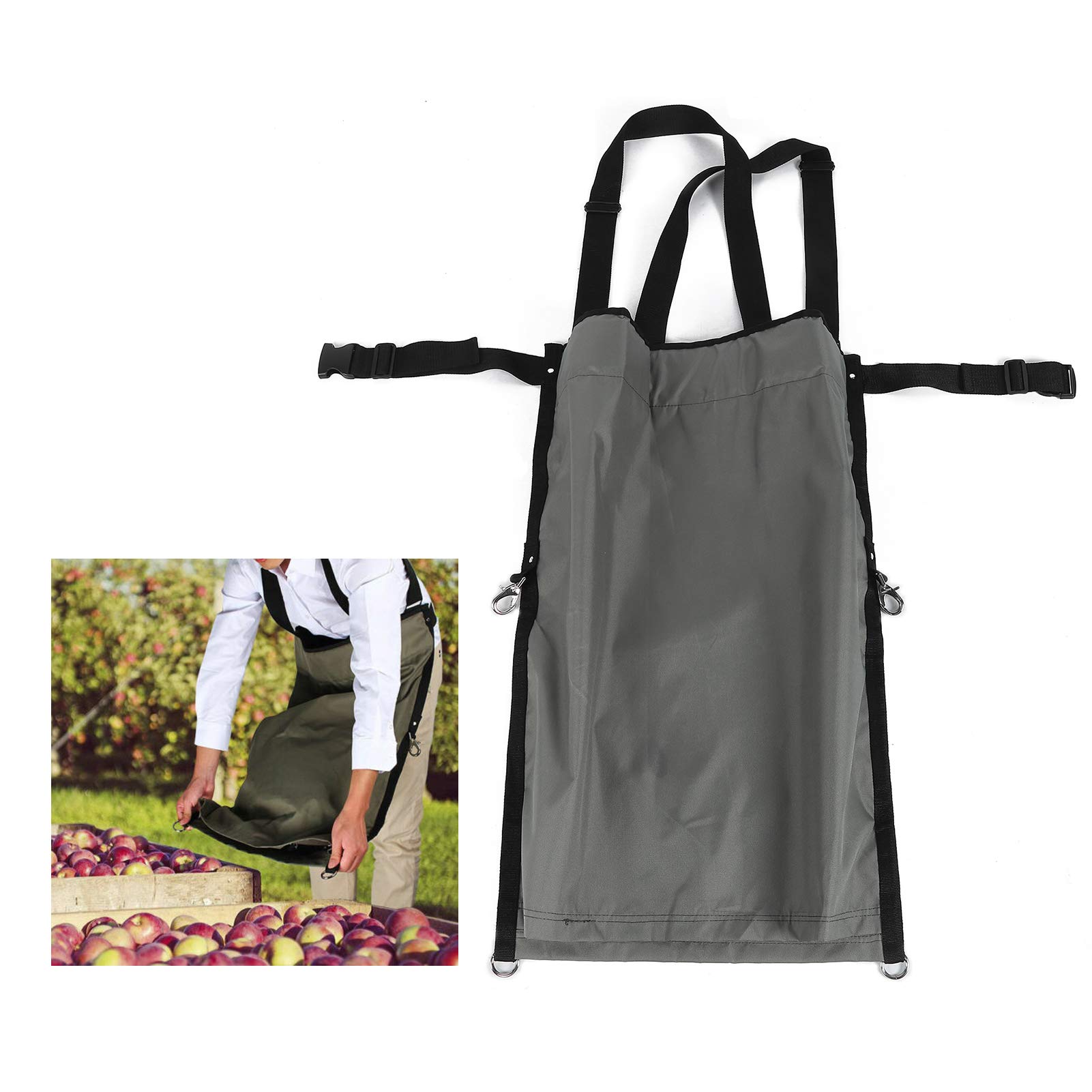 Kuuleyn Ernte-Apfelpflücktasche - Praktische Gartenschürze Für Obstpflücker
