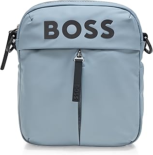 BOSS mens Stormy Contrast Logo Crossbody Bag