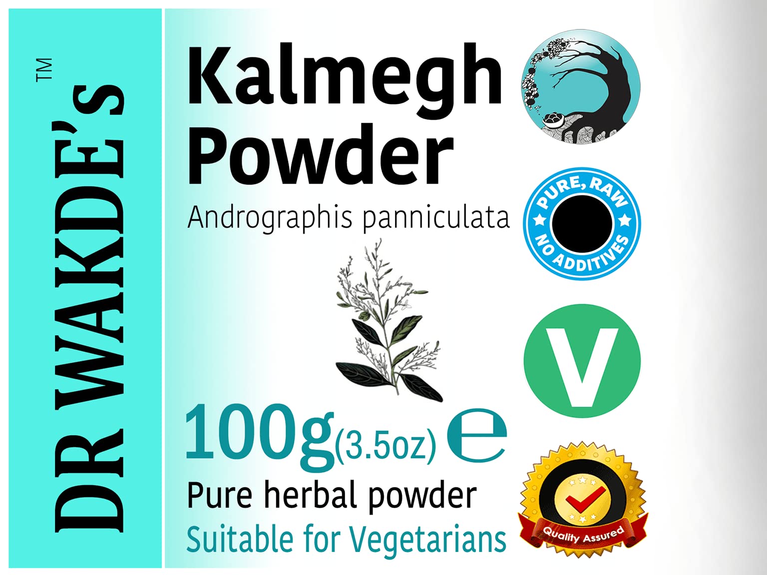Kalmegh Powder (Andrographis panniculata) - 100g (3.5oz)