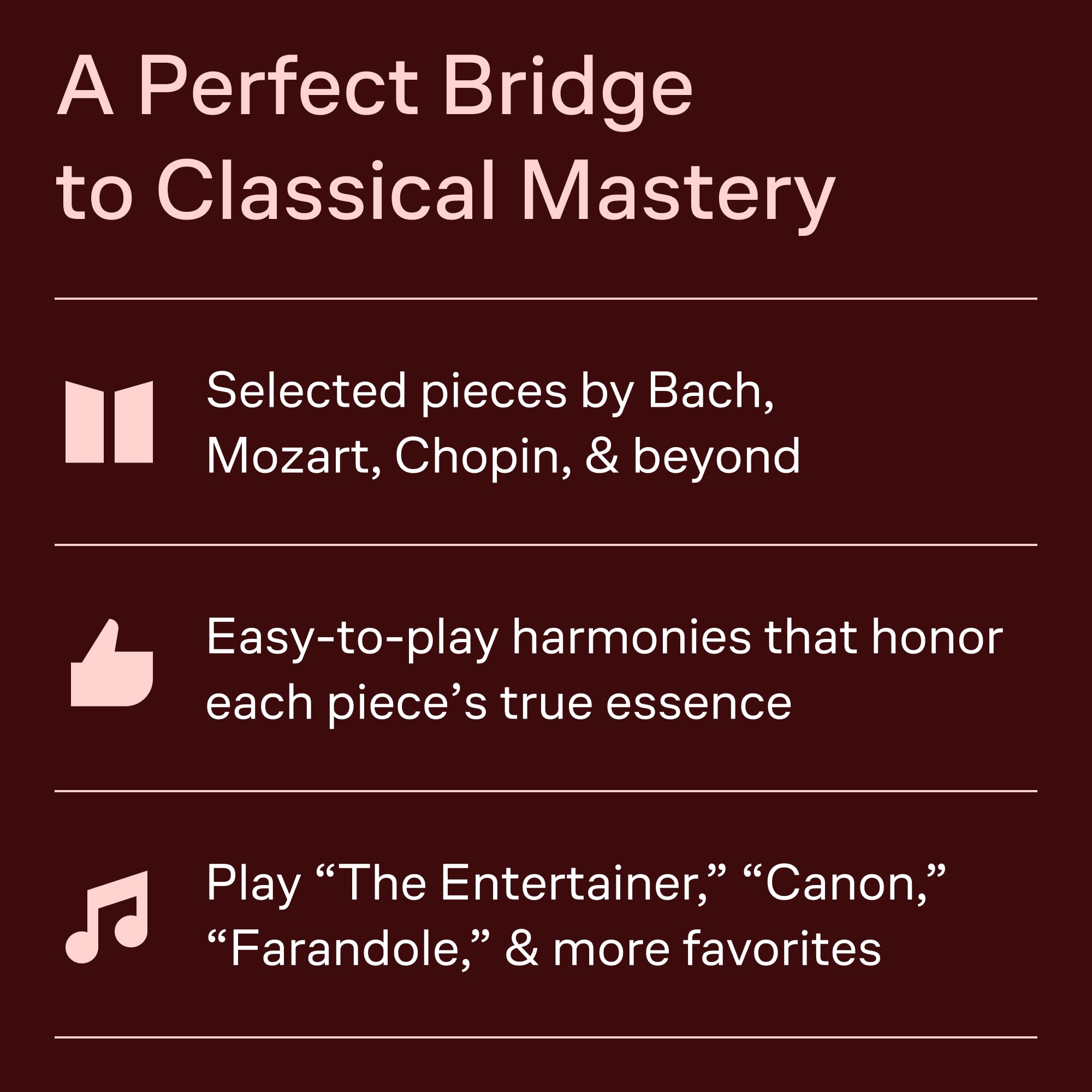 Library Of Easy Piano Classics 2. Comprend CD