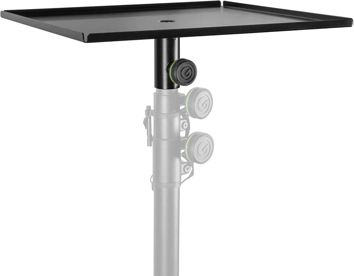 Gravity Multi-Purpose Tray SA BTRAY1 Equipment Tray for Projectors Laptops and Monitors for 35 mm Stands, black