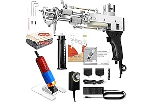 Electric Rug Weaving Tool: Tufting Gun 2 in 1 for Personalized Carpet Creations