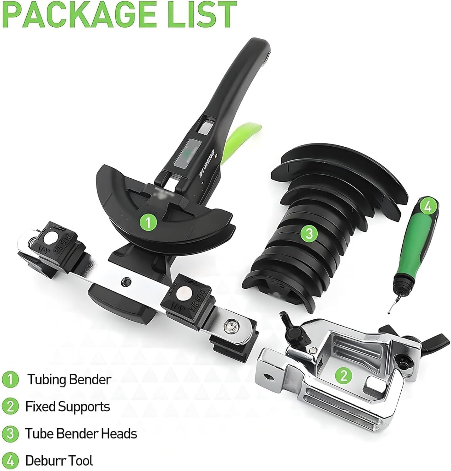 Piegatubi manuale per tubi in rame e alluminio, piegatura a 90 gradi in avanti e indietro, utensile versatile per piegare tubi