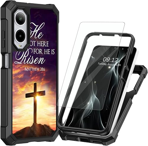 BREIDMKFM for Cricket Icon 6 Phone Case,ATT Verge Phone Case with Screen Protect