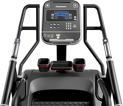StairMaster 10 Series 10G Gauntlet مع شاشة LCD - مكبس الدرج مع اتصال Bluetooth ومنافذ USB ، تمارين السائر ومعدات القلب للألعاب الرياضية والتمارين المنزلية