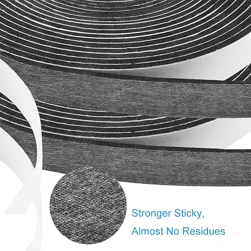 Miniatura 4 de Cinta de Espuma Selladora, 12 Pulgada de Ancho x 116 Pulgada de Grosor Burletes para Puerta y Ventana, Tira de Aislamiento para Puerta de Celda