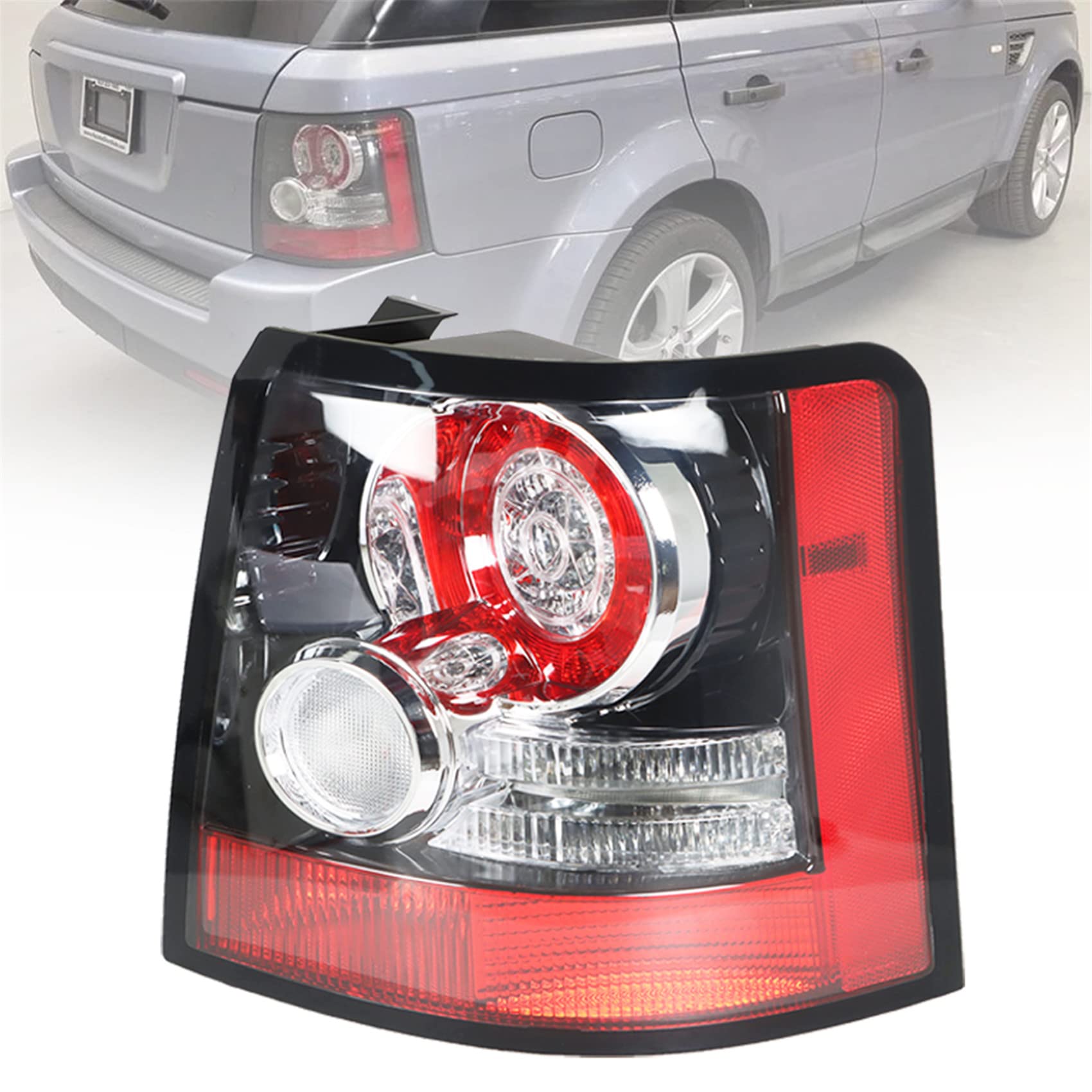 labwork RH Tail Light Stop Indicator Light Replacement for Land Rover Range Rover Sport 2005-2013 Rear Tail Light Brake Lamp Assembly Passenger Side(Right Side)