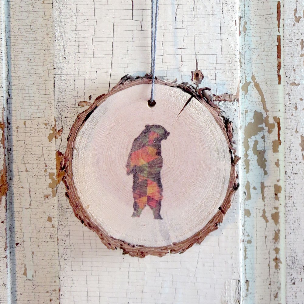 Spunky Bear Ornament