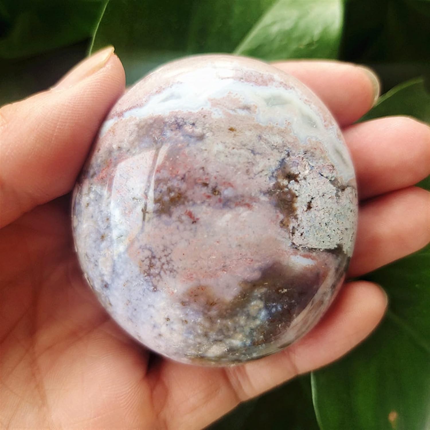 天然水晶の原石 天然クリスタルラフナチュラル美しいマリンジャスパーヤシクリスタル装飾コレクションの家の装飾 (Color : A10