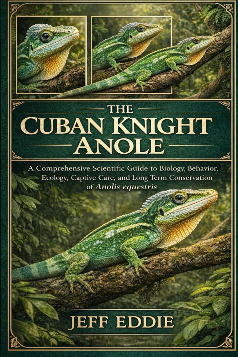 THE CUBAN KNIGHT ANOLE: A Comprehensive Scientific Guide to Biology, Behavior, Ecology, Captive Care, and Long-Term Conservation of Anolis equestris