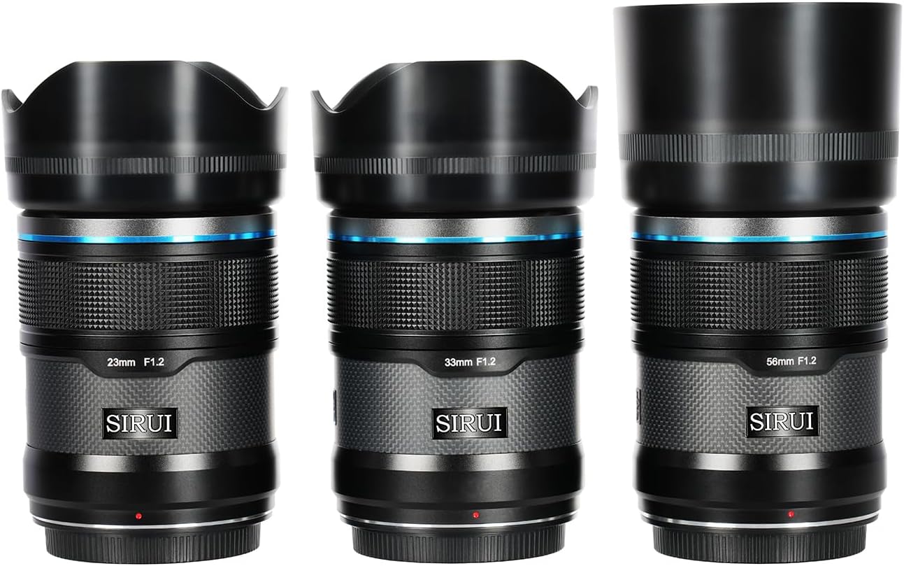 Sirui Sniper f/1.2 Autofocus 3-Lens Kit (X Mount, Black)