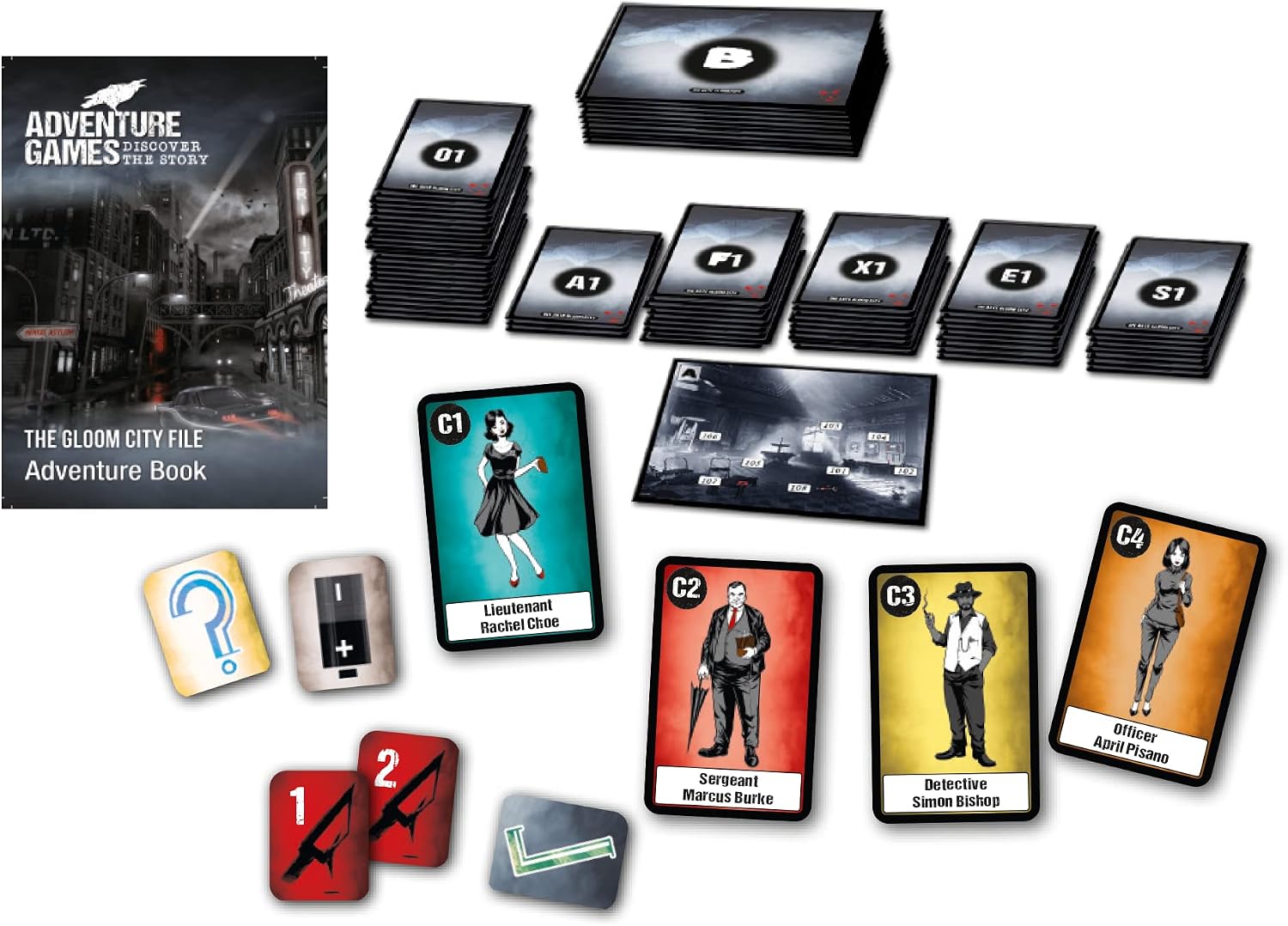 Thames & Kosmos Adventure Games: The Gloom City File - Image 4