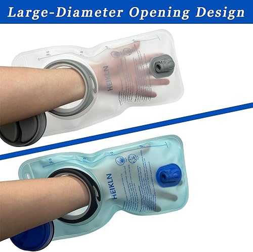 Miniatura 4 de Bolsa de hidratación de 1.5L-2L-3L, depósito de agua a prueba de fugas, sin BPA, bolsa de almacenamiento de agua militar, bolsa de hidratación,