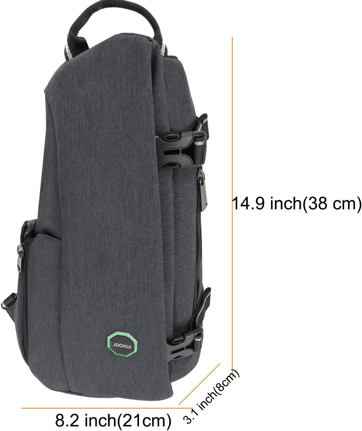 Sling Bag Small Backpack Crossbody Shoulder Bag Sling Pack - Image 5