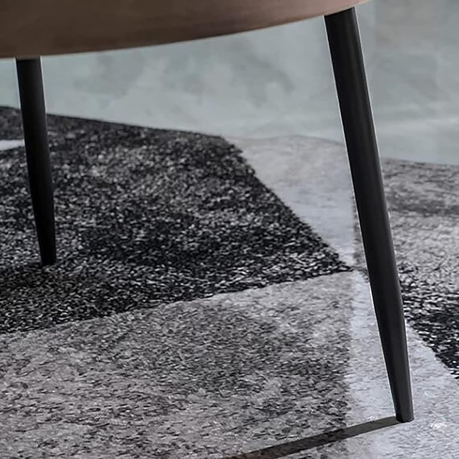 Nesting End Table, Nordic Solid Wood Coffee Table, Simple Round Sofa Side Table Combination, Corner Table，Leisure Study Table (Color : A, Size : 75x45cm)