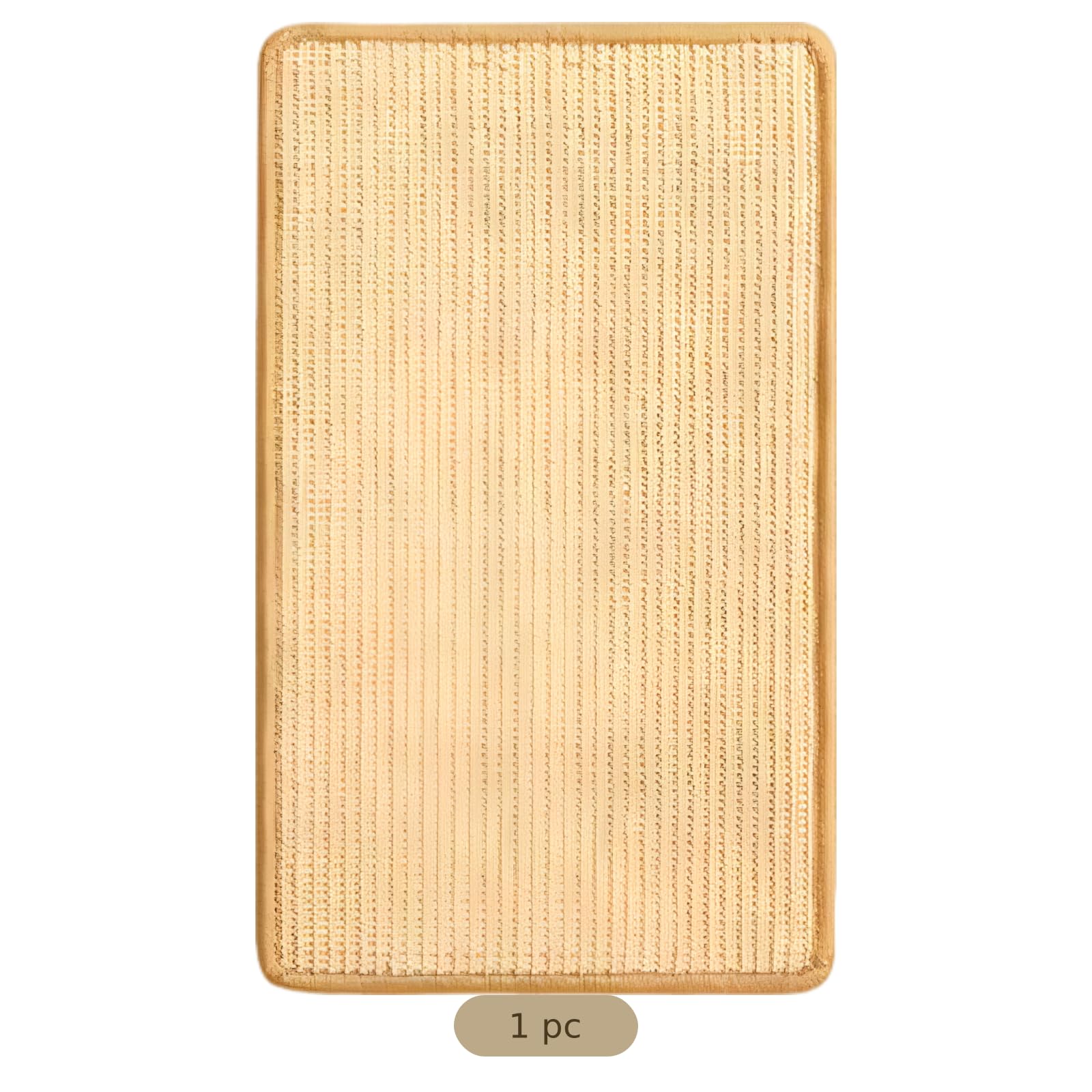 Tapis griffoir pour Chat en sisal Naturel, 90 x 50 cm, épaisseur 0,5 cm, Autocollant, sans Perte de Fibres, avec Bandes autoagrippantes, protège Les Meubles, pour Chats d’intérieur