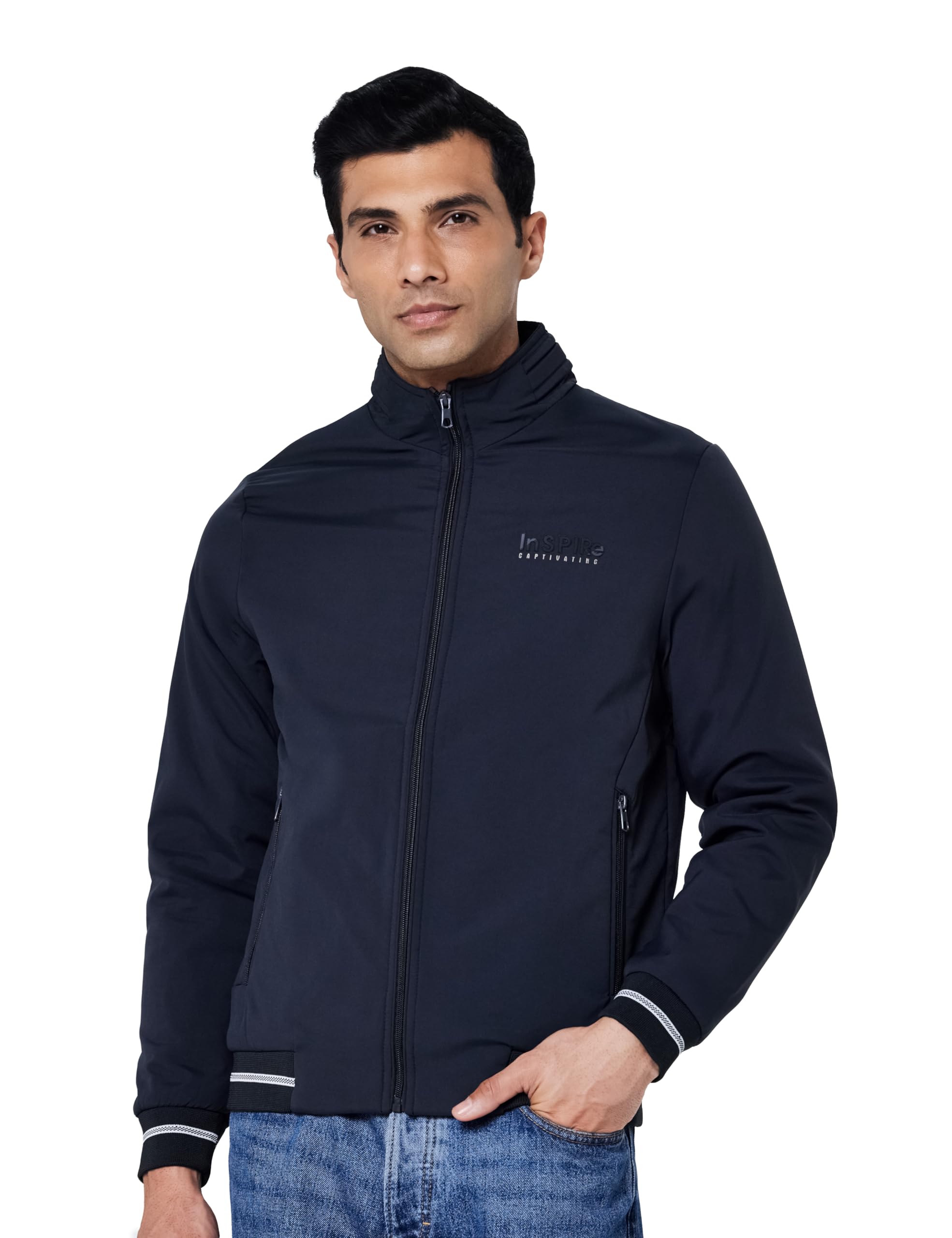 qube by fort collins Men's Polyester Standard Length Regular Fit Lightweight Winter Jacket - Stylish & Comfortable for Casual and Outdoor Wear-picture-43