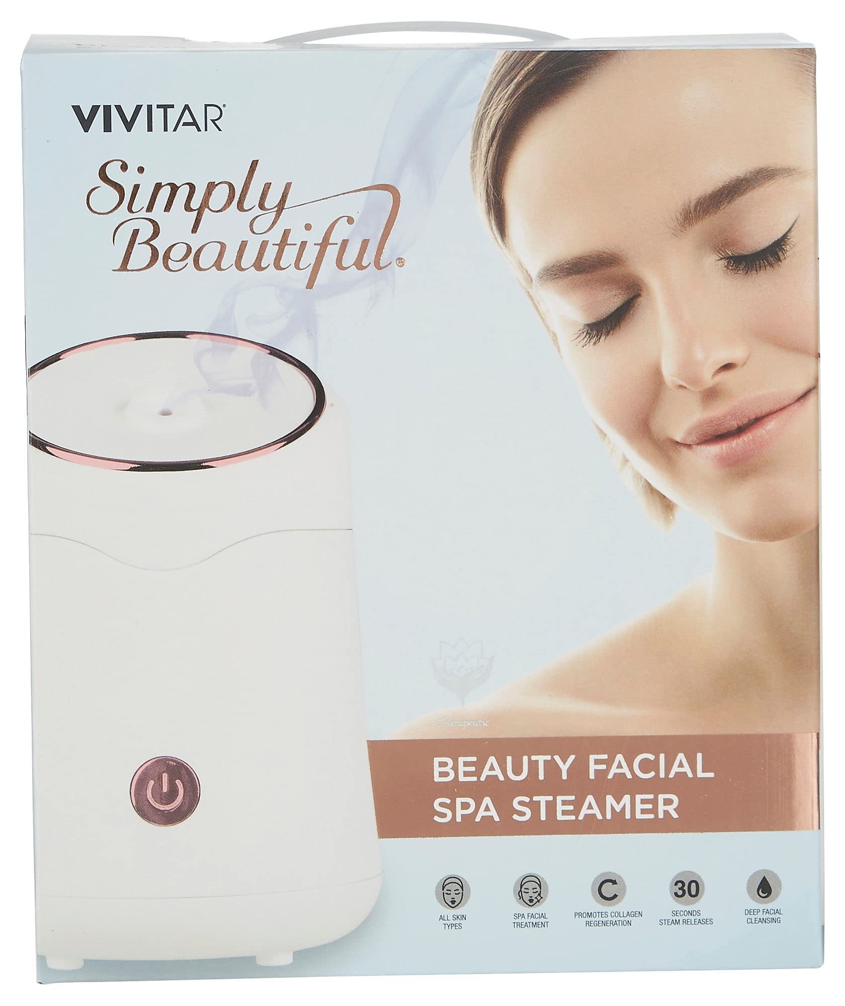 Amazon.com: Vivitar Beauty Facial Spa Steamer One Size White 