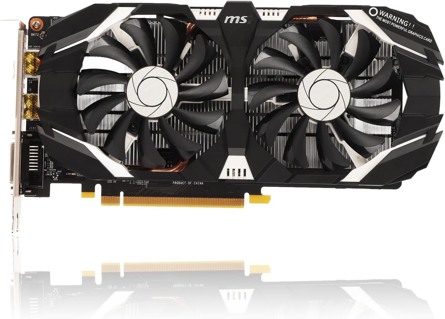 Dpofirs 1060 Graphics Card, Computer Graphics Card 6GB GDDR5 192bit with Fans 4K HDR Technology 8008MHz Gaming Graphics Card with HDMI DVI DP Display Interface(6GB)