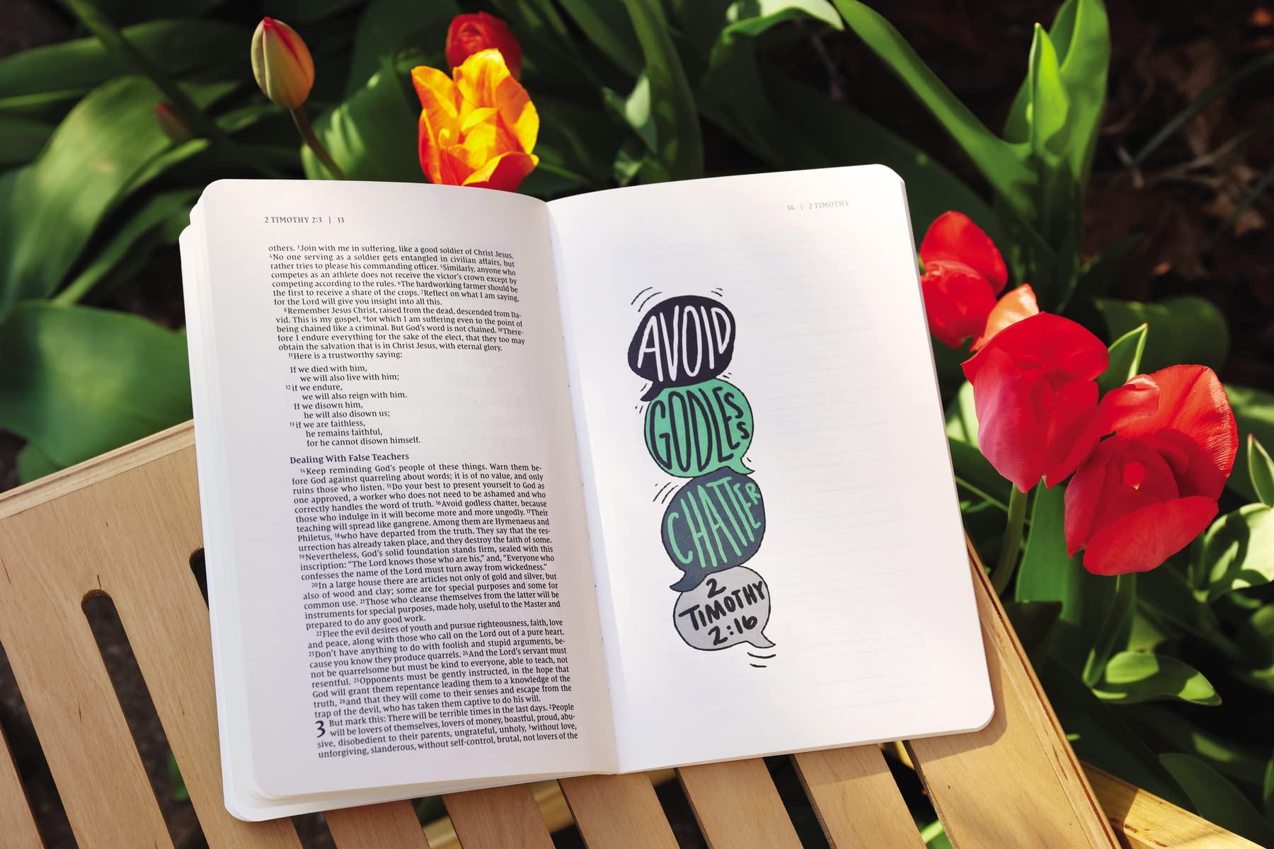 NIV, Beautiful Word Bible Journal, 1-2 Timothy and Titus, Paperback, Comfort Print - Image 8