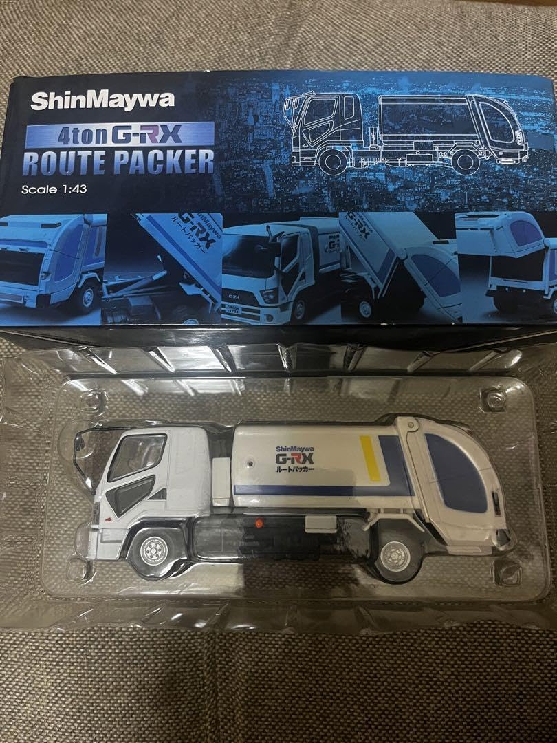 新明和工業 ルートパッカー車 4ton G-RX 1/43