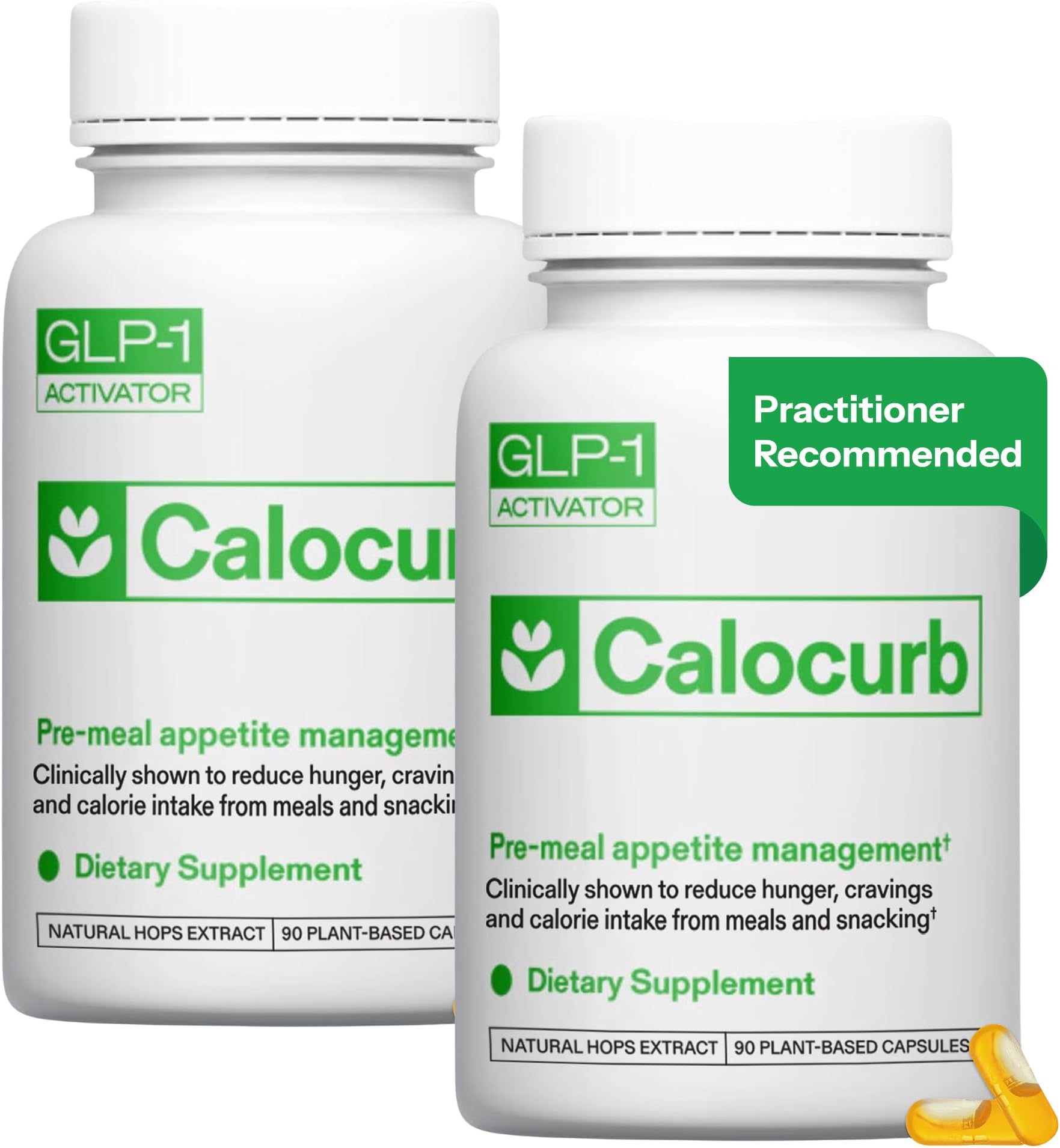 - Calorie Control Supplement 6X Natural GLP-1 Support, Official & Patented Amarasate Formula, Plant Based Dietary GLP1 Supplement, Manages Appetite, Hunger & Cravings, 1 Month Average Supply, 180 Count