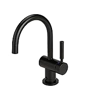 Vista 2 de InSinkErator F-HC3300MBLK dispensadores de agua fría y caliente, negro mate y sistema de filtración de agua debajo del fregadero estándar F-1000S