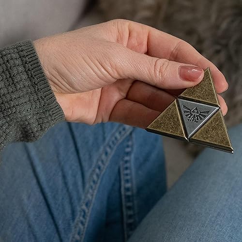 Miniatura 5 de BePuzzled, Legend of Zelda Triforce Hanayama Cast Brain Teaser Mensa Nivel 5, para edades de 12 años en adelante