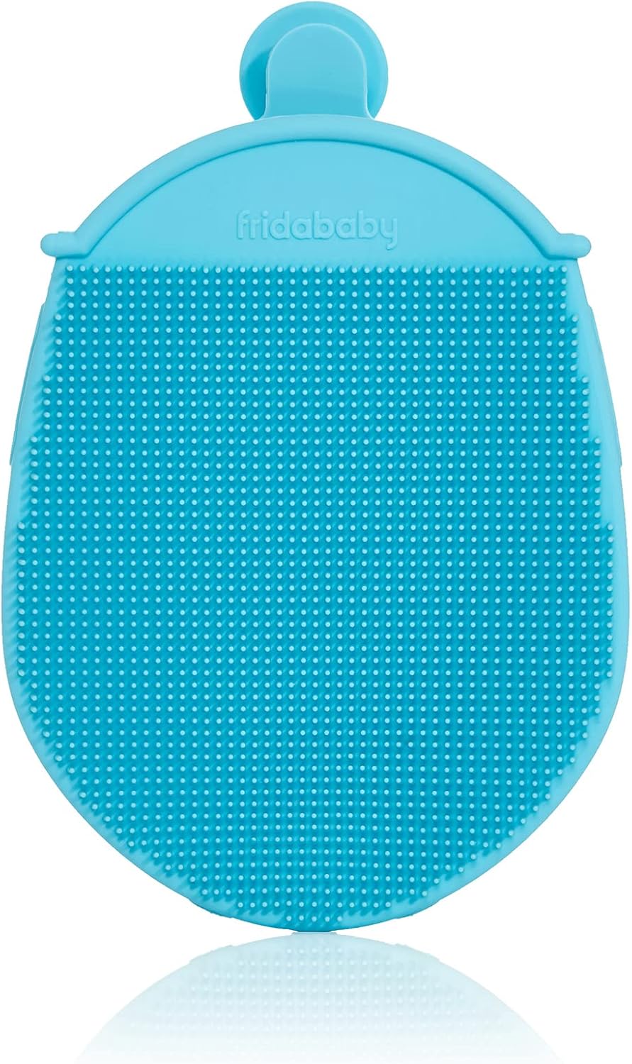 Frida Baby DermaFrida The Bath Mitt: Toddler Quick-Dry Body Bath Brush, Silicone, Replacement to Kid's Washcloth, Fits Both Parent or Child for Early Stage Development 4 71 XYGRIQyL. AC SL1500