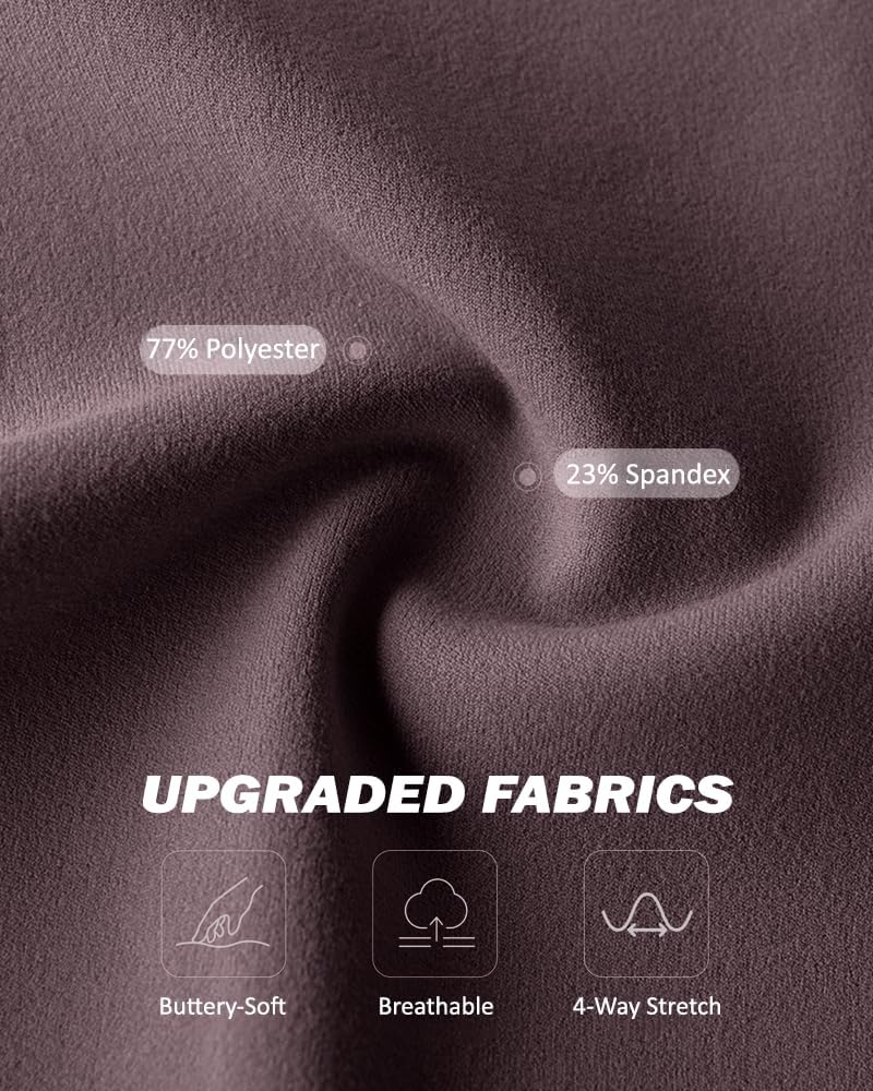 Yoga Pants with Pockets, High Waisted Tummy Control Leggings, Squat Proof & Breathable for Workout, Everyday Wear - Image 6