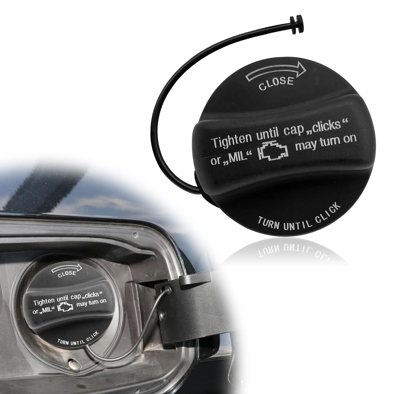 Amazon.com: Gas Cap, Fuel Tank Cap Compatible with Mini Cooper&BMW 325i ...