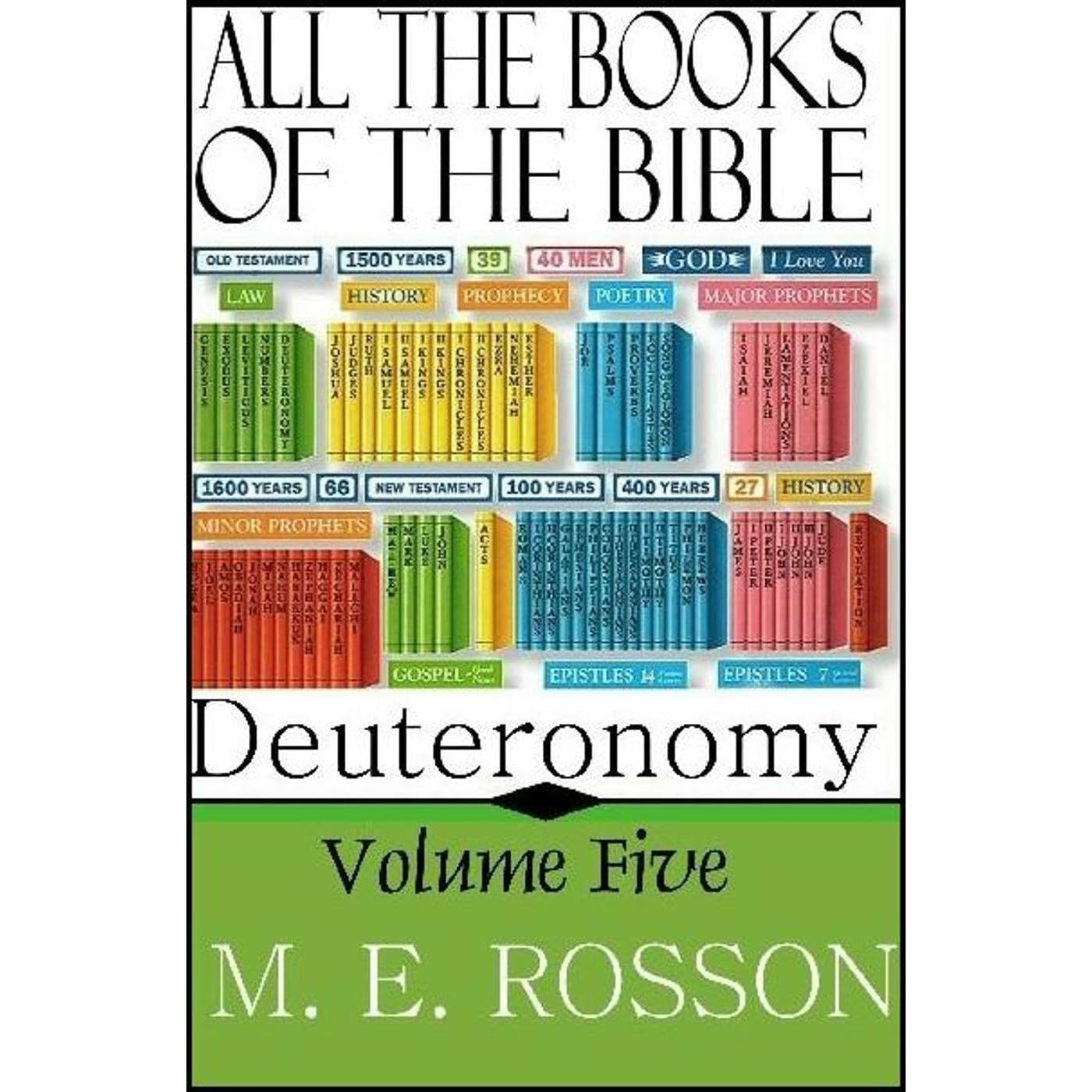All the Books of the Bible-Volume Five-Deuteronomy
