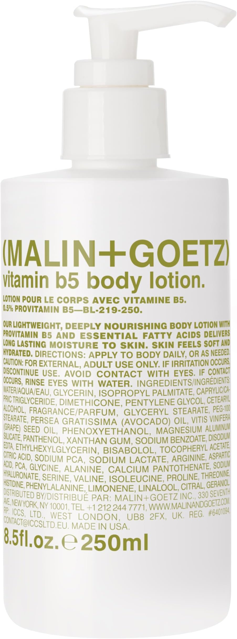 MALIN+GOETZ Malin + Goetz Vitamin B5 Body Lotion, 8.5 Fl Oz