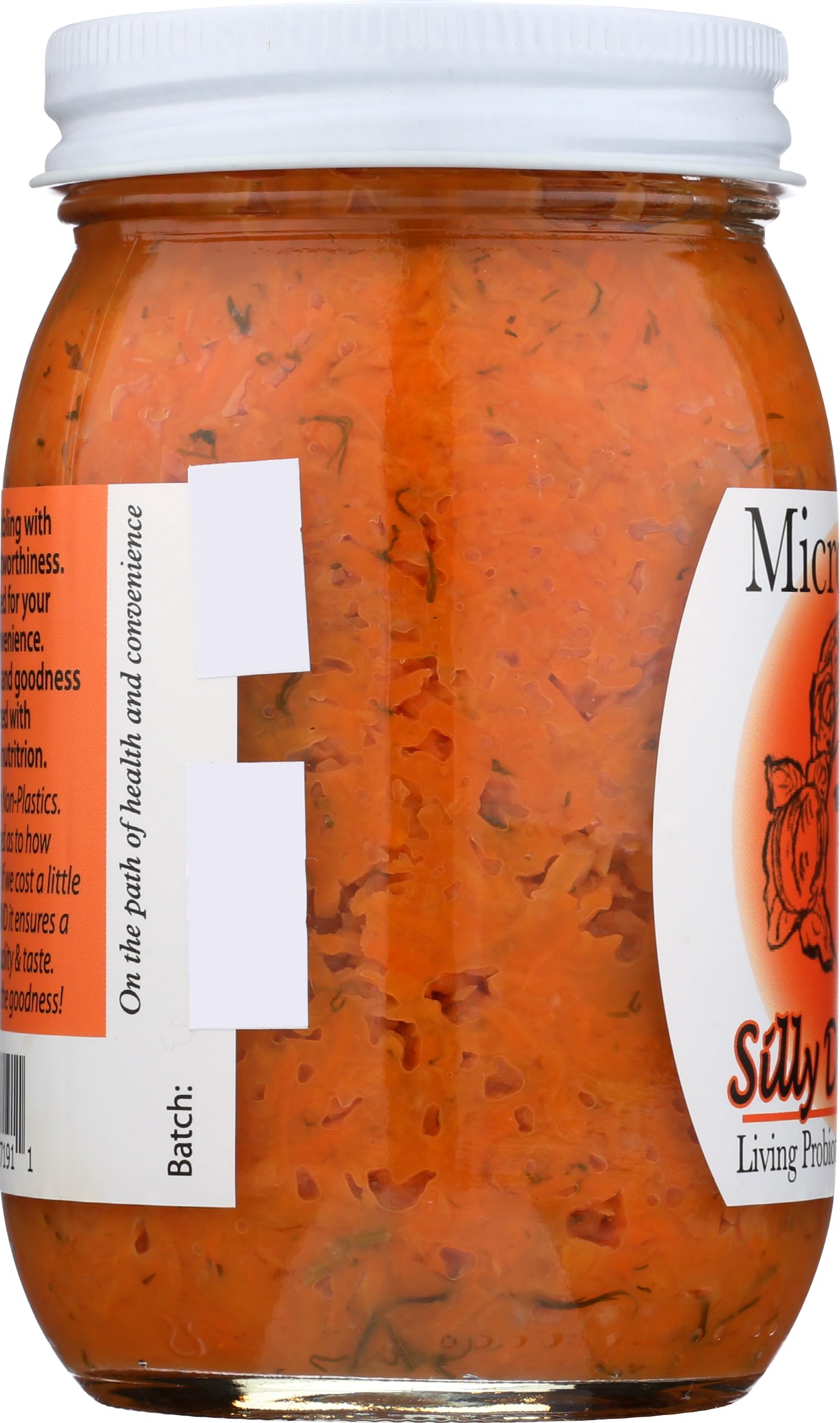 MICRO MAMAS Organic Silly Dilly Carrot Kimchi, 16 OZ | Grocery