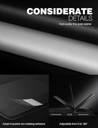 Miniatura 7 de Nillkin Soporte adhesivo invisible delgado para tableta, soporte universal para iPad para escritorio, más ajustable, compatible con iPadGalaxy Tab y